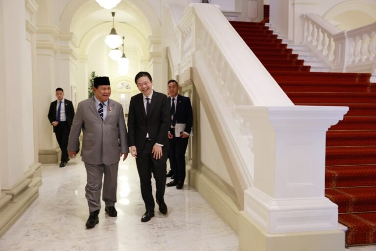 Prabowo dan PM Singapura